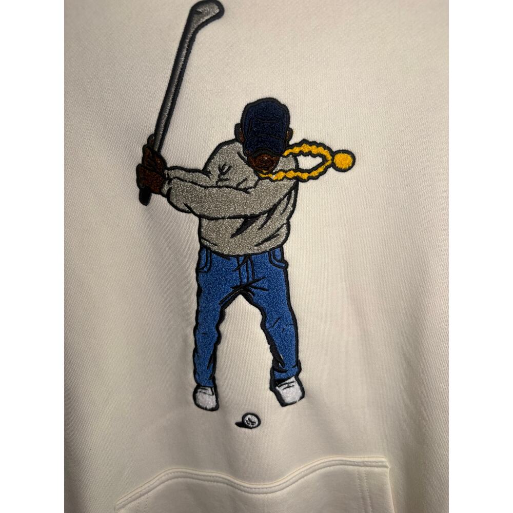 Swingman Embroidered Golf S Hoodie Streetwear Golfer NWOT